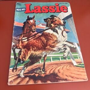 Vintage 1952 MGM's Lassie‎ No 7 Dell Comic Book Golden Age 10 Cent Edition
